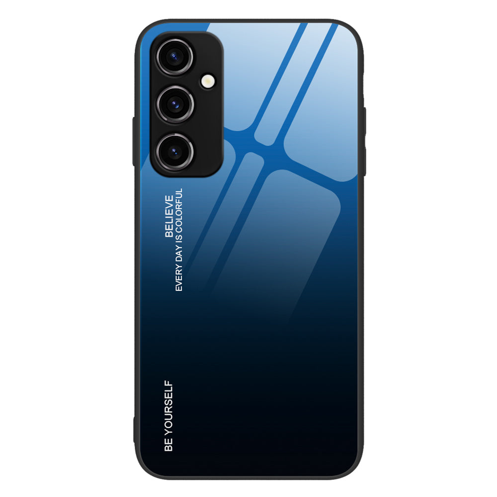 Gradient Color Phone Case for Samsung Galaxy A54 5G Tempered Glass PC TPU Anti-Slip Phone Cover Gradient Color Phone Case for Samsung Galaxy A54 5G Tempered Glass PC TPU Anti-Slip Phone Cover